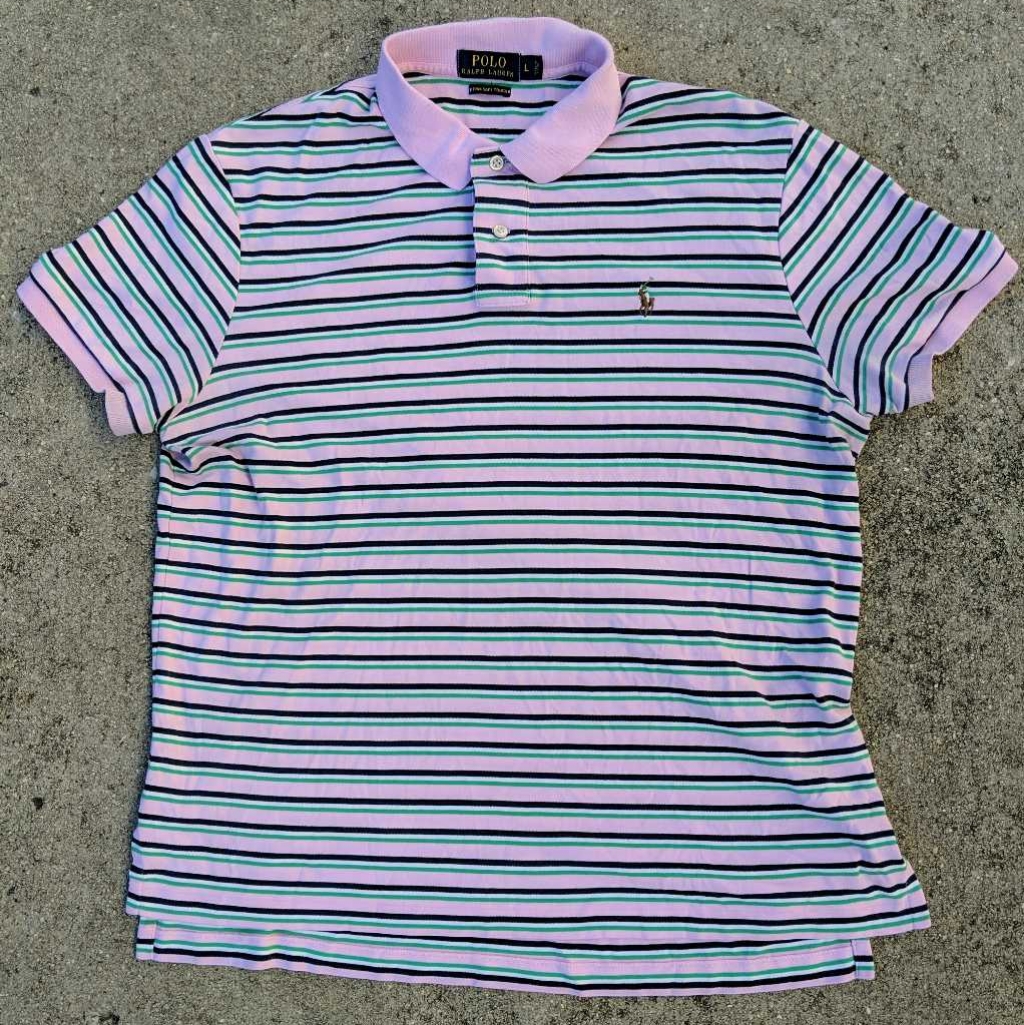 Polo Ralph Lauren Golf Shirt Pima Soft Touch Sz Lg